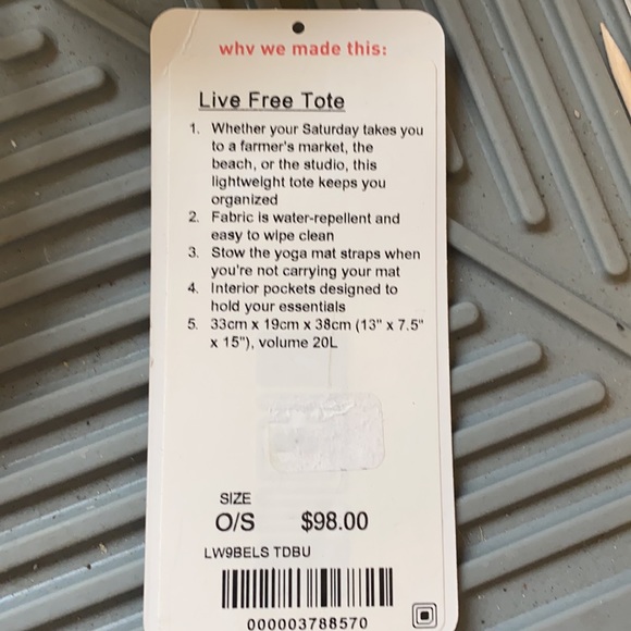 Live free tote - Picture 10 of 10